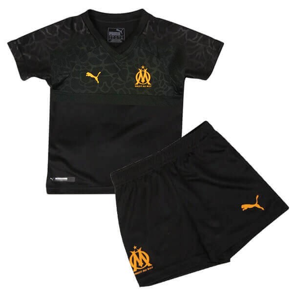 Camiseta Marsella 3ª Niño 2019-2020 Negro
